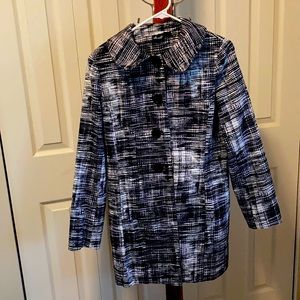 Will Smith Black and White Woman’s Coat